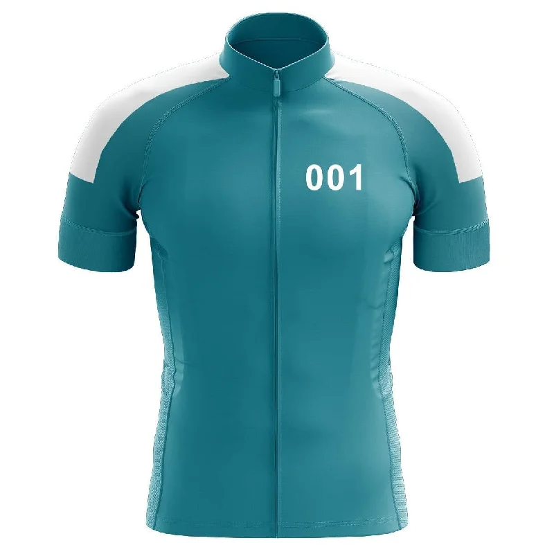 Squid Character #001 Cycling Jersey (Blue) Printed Sweatshirt Hoodie