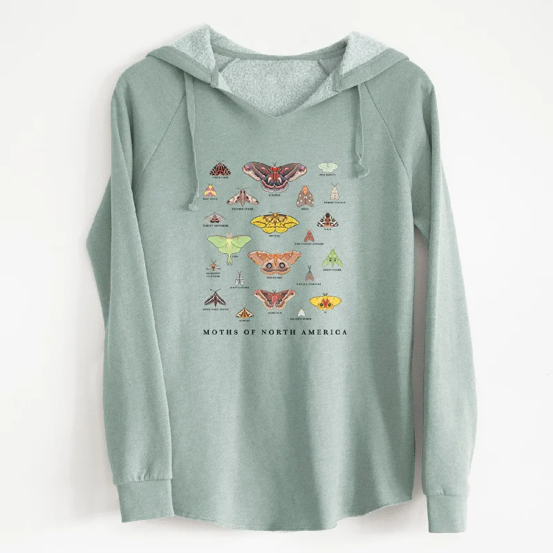 Moths of North America - Cali Wave Hooded Sweatshirt Stylish Hoodies Collection