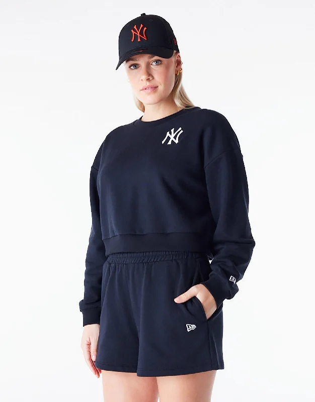 סווטשירט קרופ Yankees League Essential | נשים Warm Sweatshirts for Women