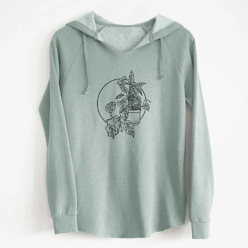 Monstera Adansonii - Cali Wave Hooded Sweatshirt Graphic Hoodie Sweatshirt