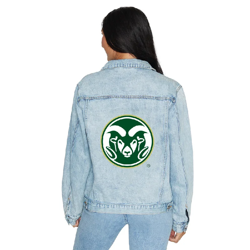 Colorado State Denim Jacket Women's lightweight jackets