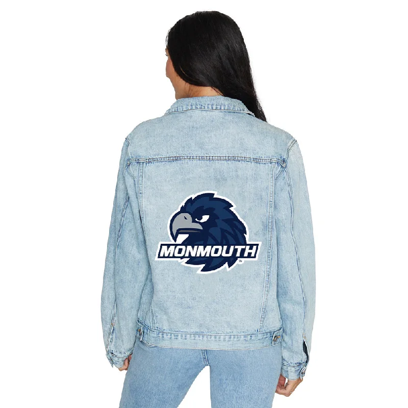 Monmouth Hawks Denim Jacket Women's spring jackets