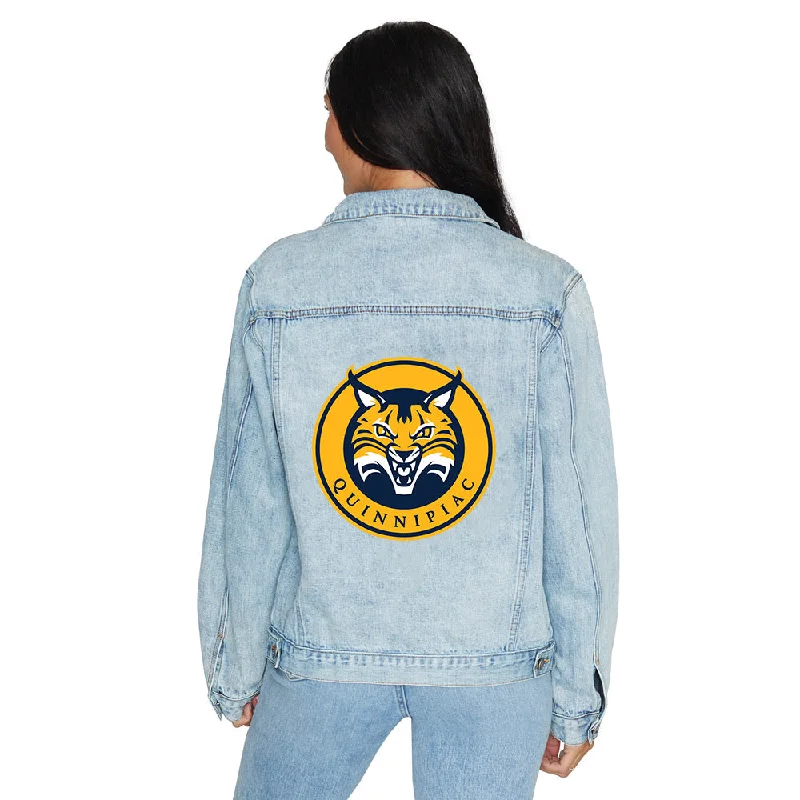 Quinnipiac Denim Jacket Women's denim jackets