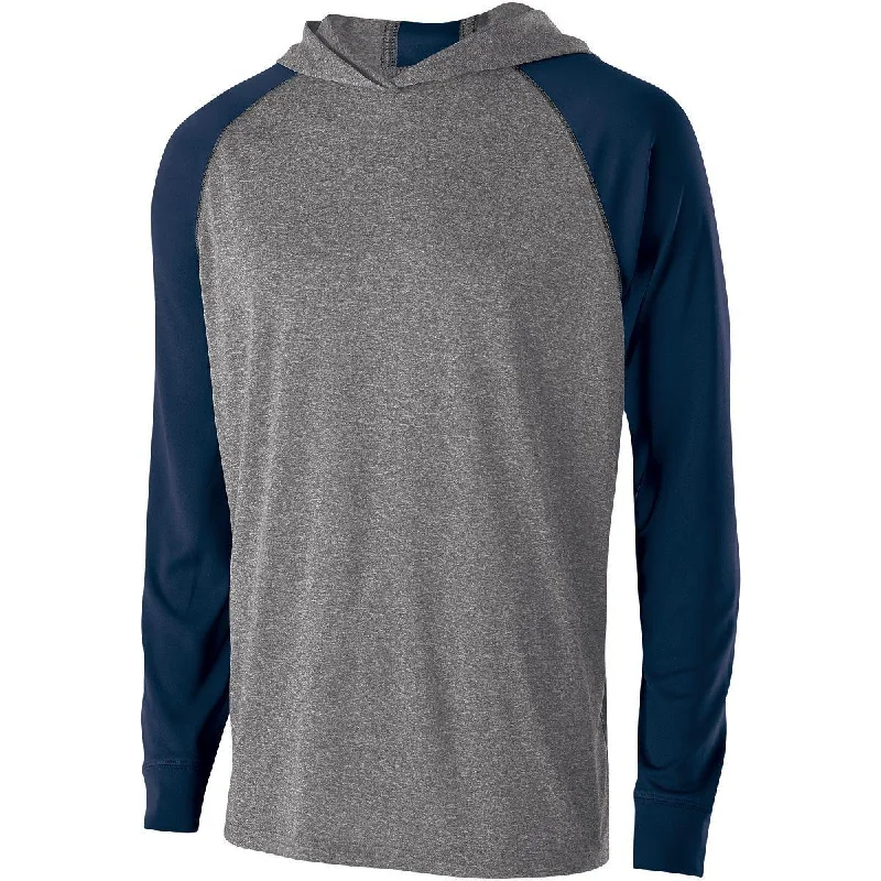 GRAPHITE HEATHER/NAVY