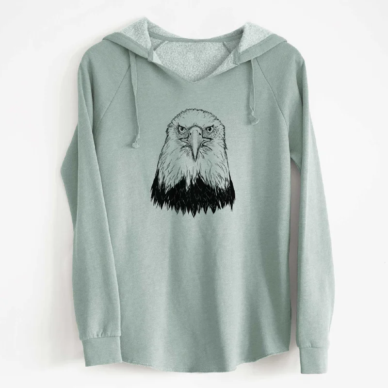 Haliaeetus Leucocephalus - American Bald Eagle - Cali Wave Hooded Sweatshirt Relaxed Sweatshirt Look