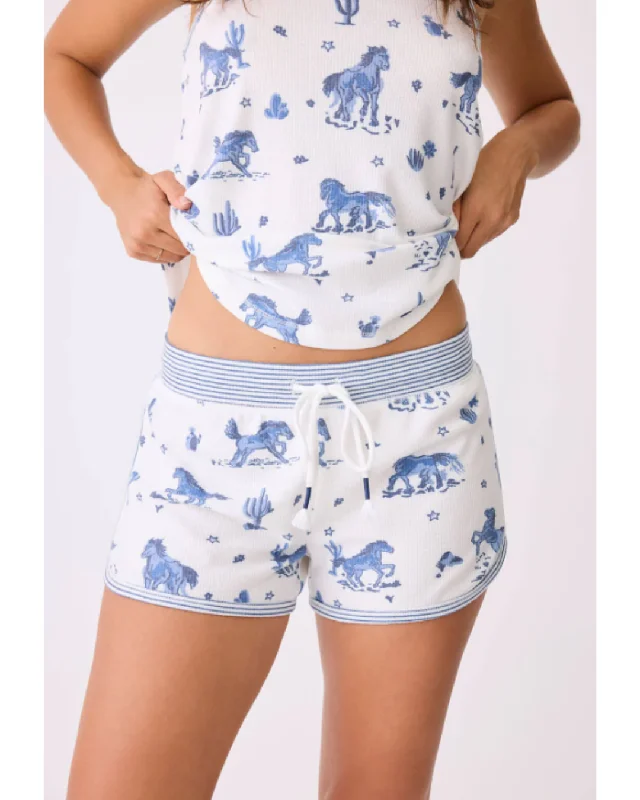 Sleep Short Desert Daze Ivory Cheap pajama sets