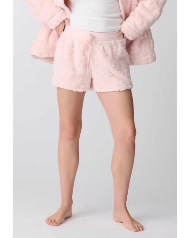 Sleep Shorts Lets Get Cozy Pink Pearl Best pajama sets for lounging