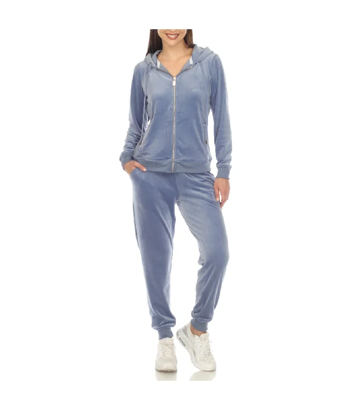 Women's 2 Piece Velour Tracksuit Set Expensive pajama sets