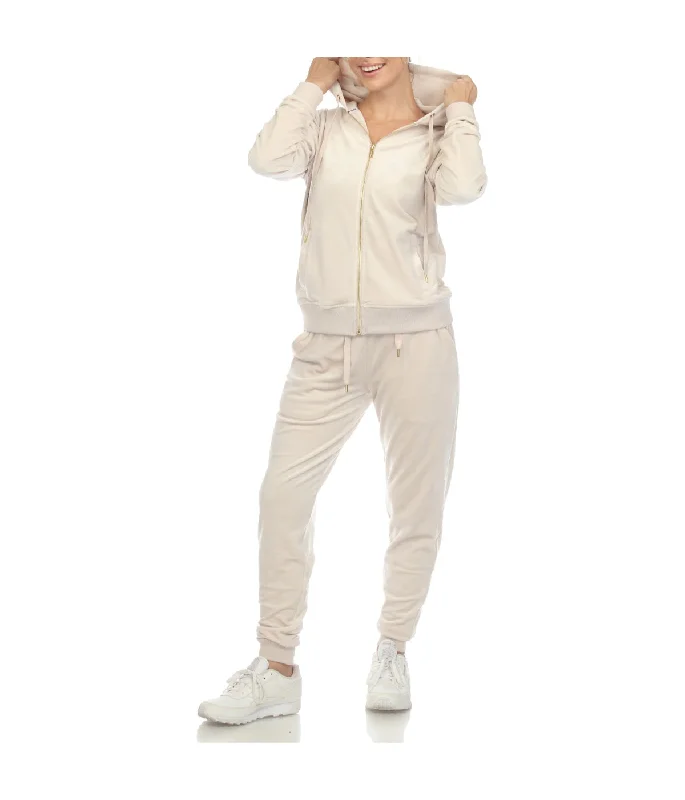 Women's 2 Piece Velour Tracksuit Set Best pajama sets for pregnancy