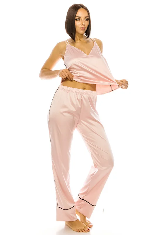 Women's Satin Pj  Set - 2 colors Cute pajama sets