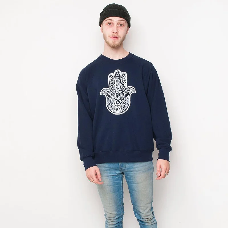 H&L - Hand - Mens Sweat - Navy H&M sweaters