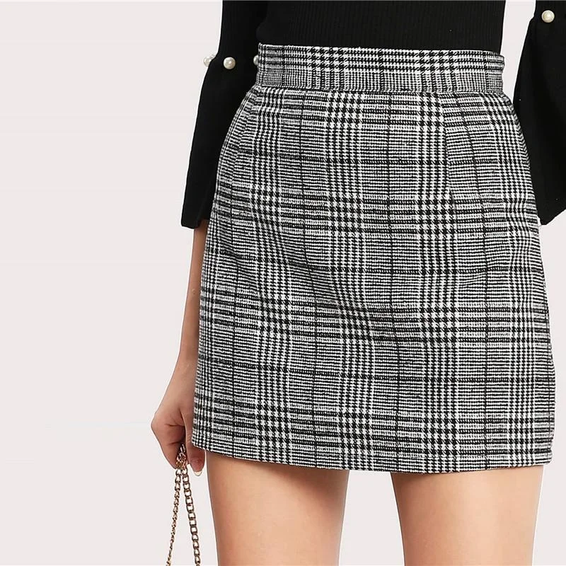 Trina Plaid Skirt Sexy unclassified skirts