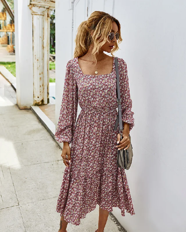 Looking For Love Floral Midi Dress Formal midi dresses