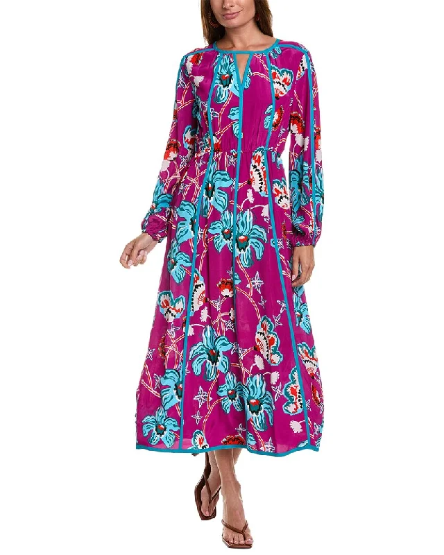 Diane von Furstenberg Scott Maxi Dress Comfortable Long Skirt